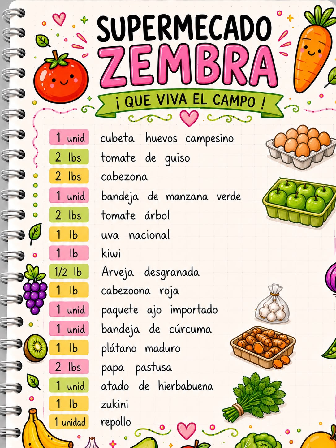 Mercado campesino.